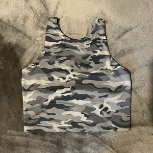 Camo sports bra